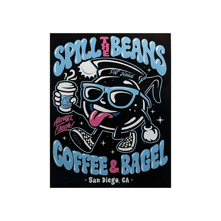 Spill the Beans Stickers